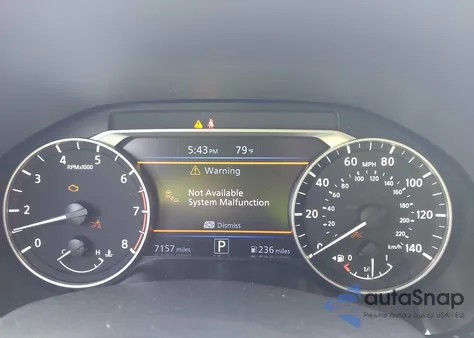 2025 Nissan Altima Sr Fwd z USA, uszkodzony, nr VIN 1N4BL4CV5SN348922